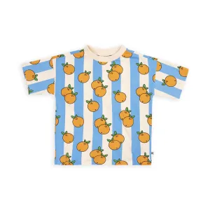 Orange Oversized Short Sleeve Shirt - 1 Left Size 10-12 years