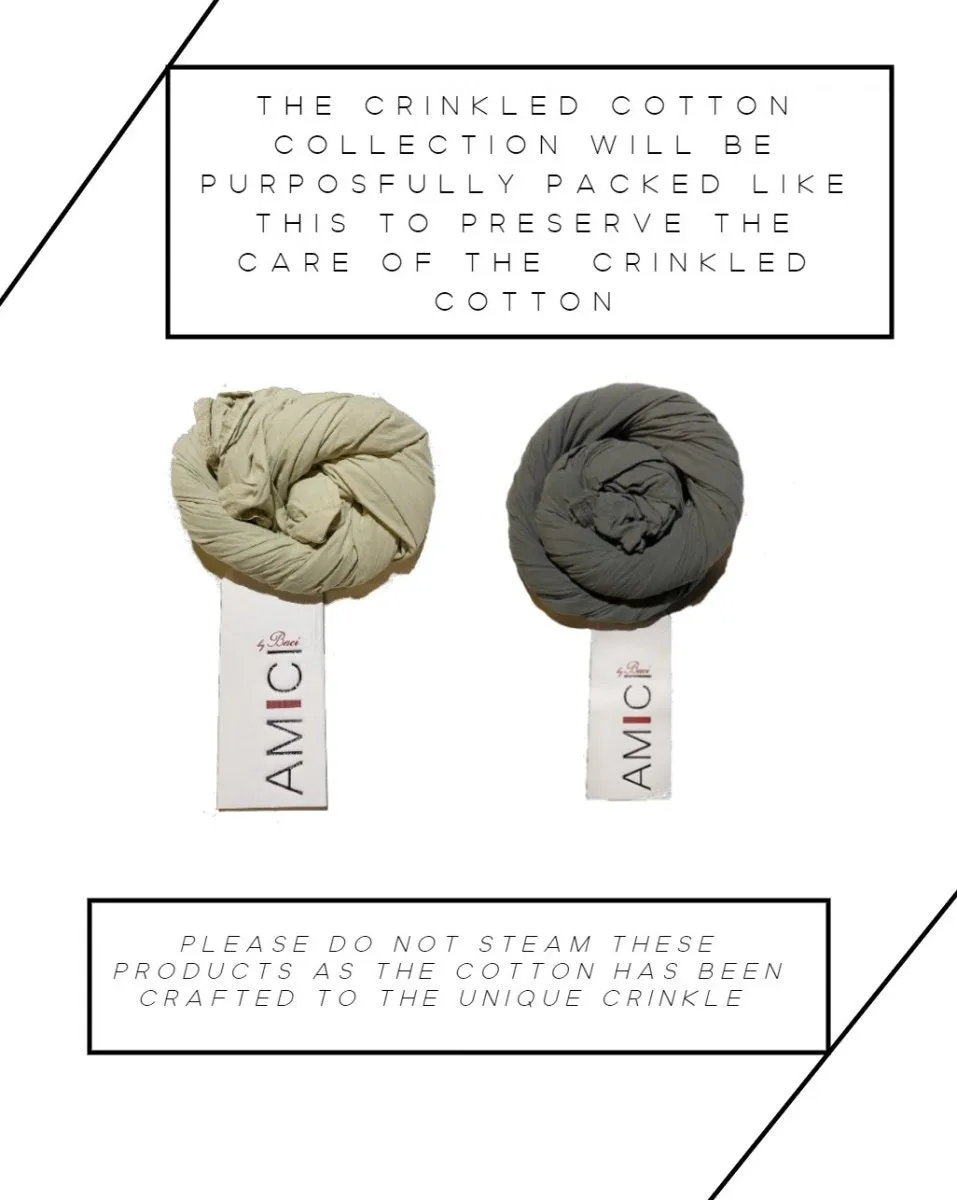 Organic Cotton Washed Button Up Crinkle Sleevless Shirt