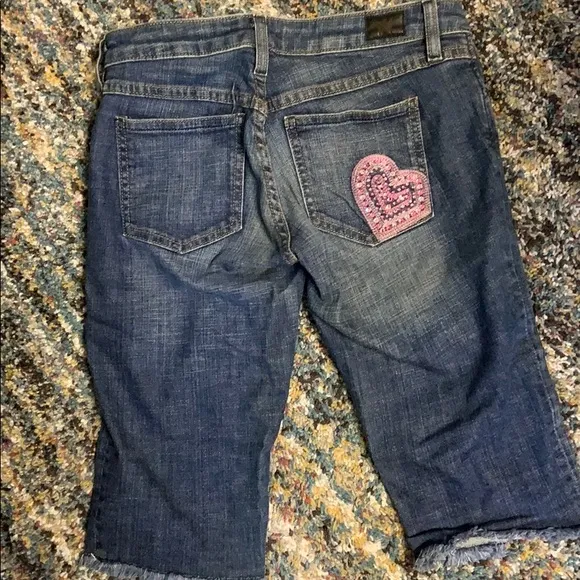 Original Juicy Couture ✨RARE!✨ Knee Length Rhinestone Shorts