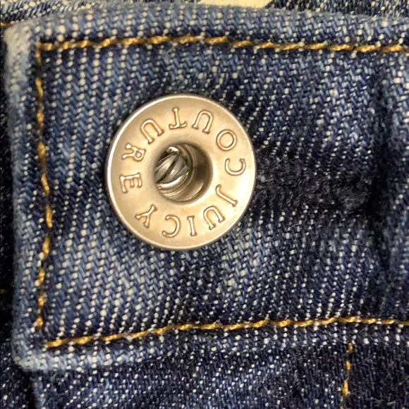 Original Juicy Couture ✨RARE!✨ Knee Length Rhinestone Shorts