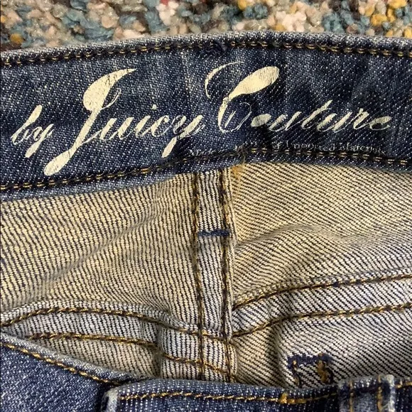Original Juicy Couture ✨RARE!✨ Knee Length Rhinestone Shorts