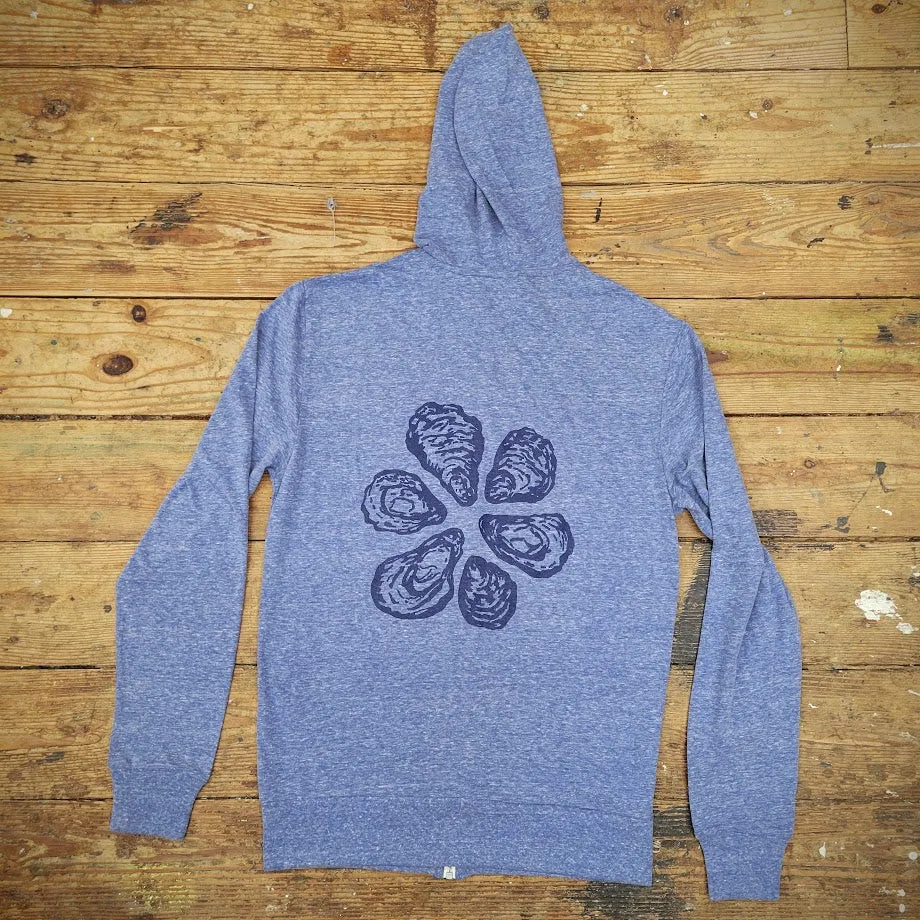 Oysters | Front Zip Hoodie