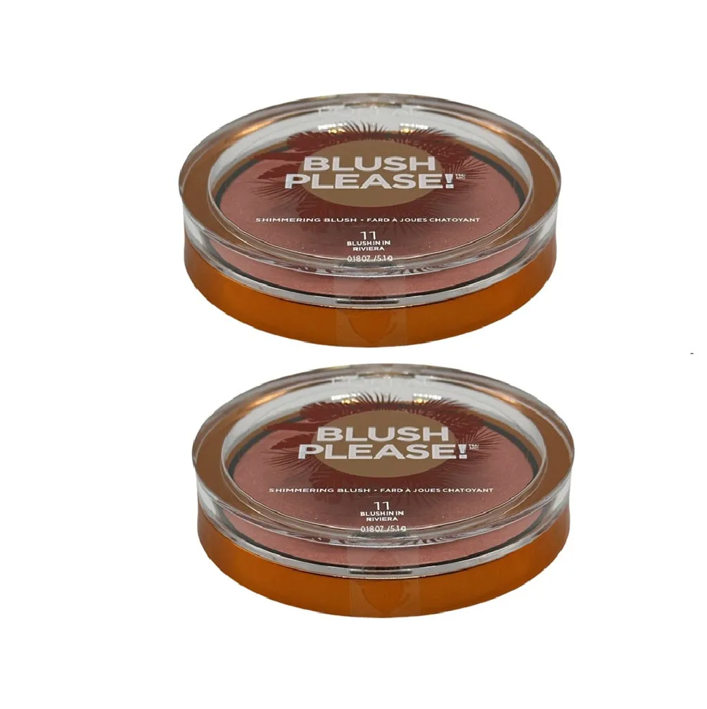 Pack of 2 L'Oreal Paris Summer Belle Blush Please!, Blushin in Riviera 11