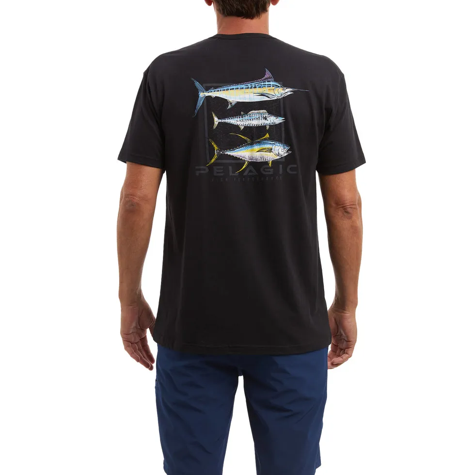 Pelagic Game Day T-Shirt - Black