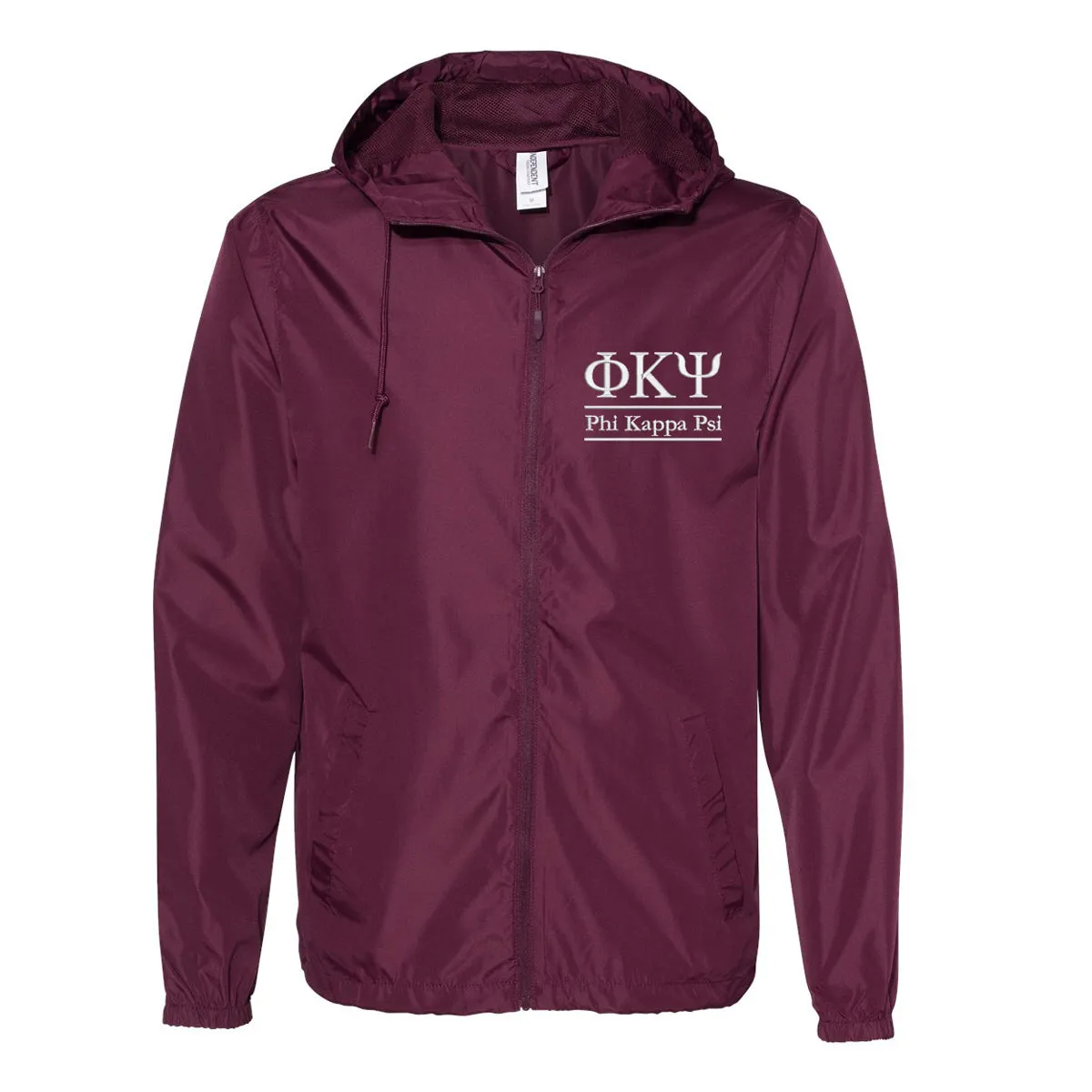 Phi Kappa Psi Full Zip Windbreaker