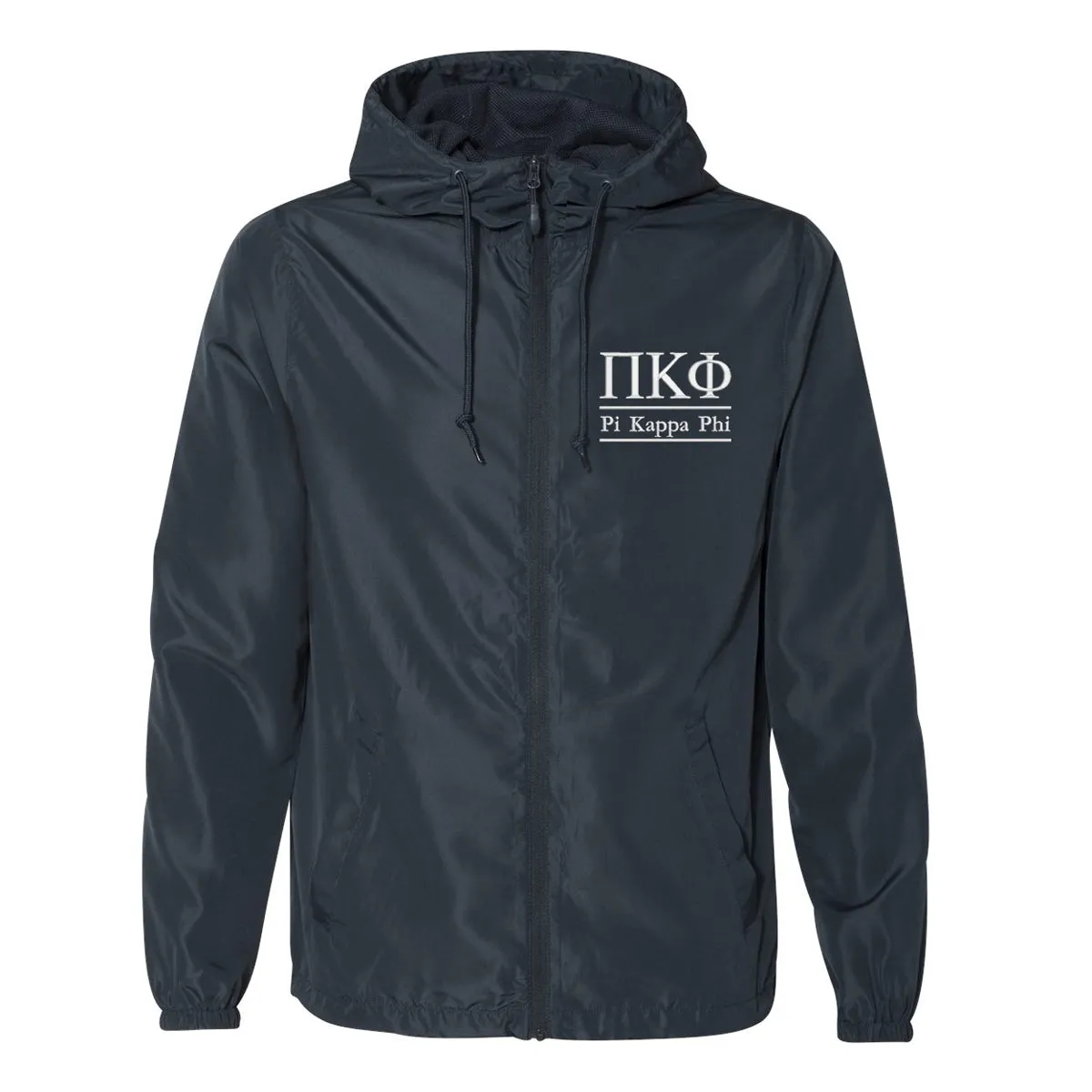 Pi Kappa Phi Full Zip Windbreaker
