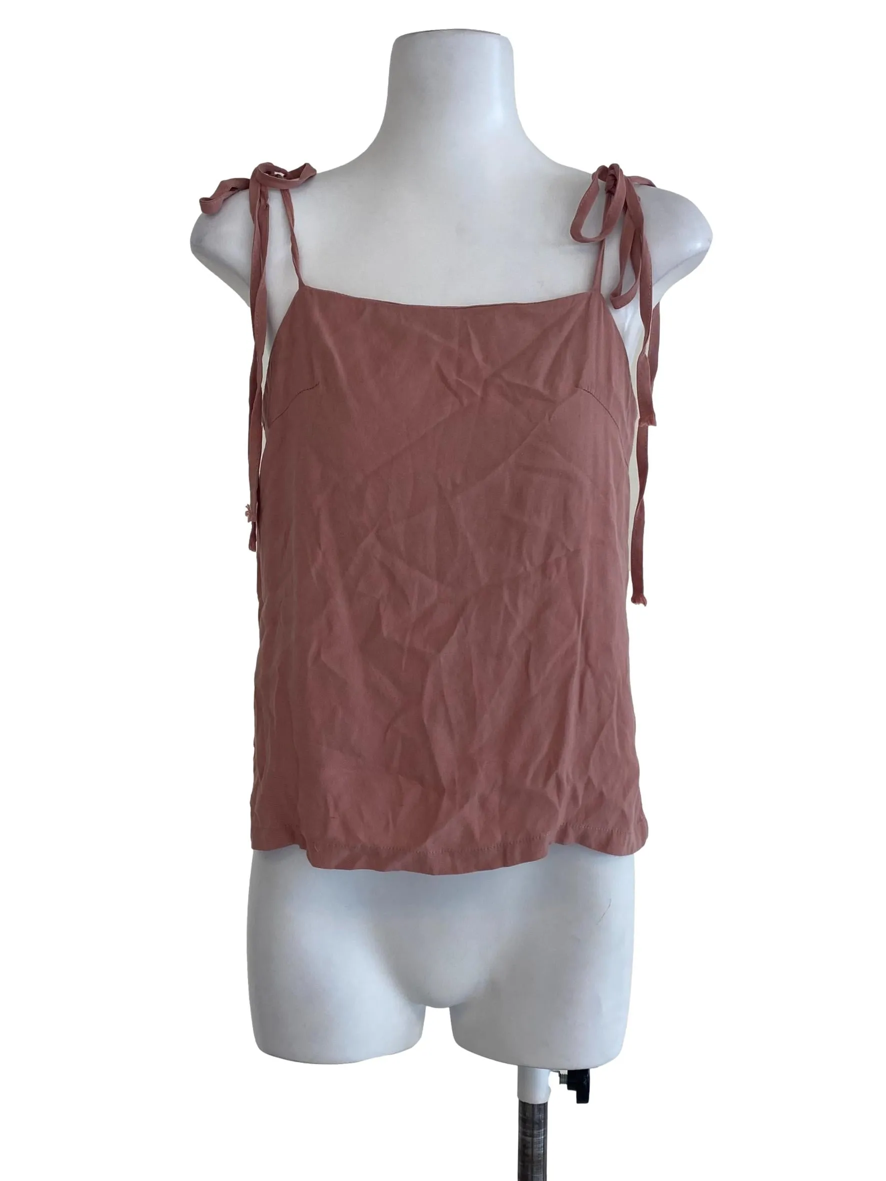 Pink Sleeveless Top