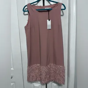 Pink Sparkle Fringe Dress - NWT
