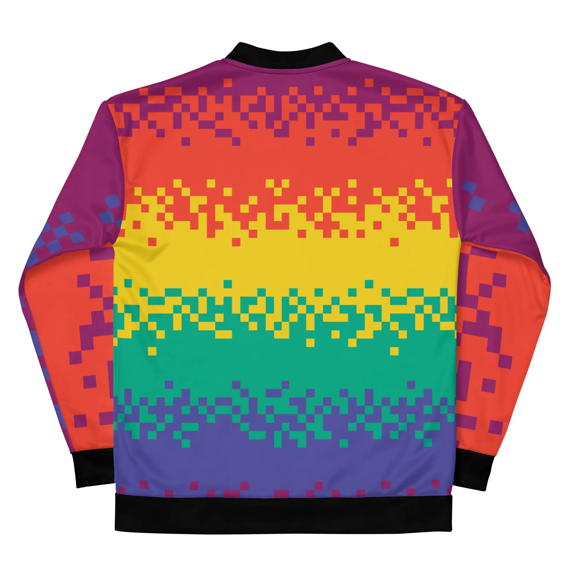 Pixel Pride Bomber Jacket