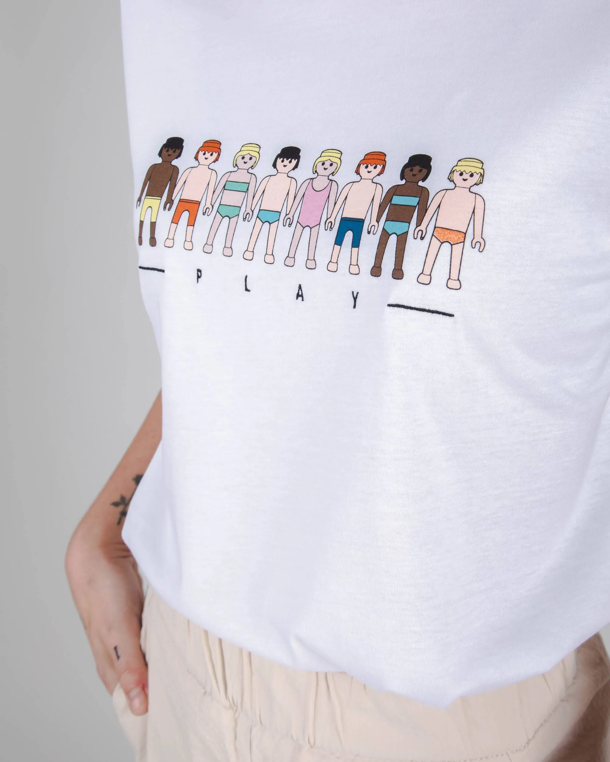 Playmobil Play T-shirt White