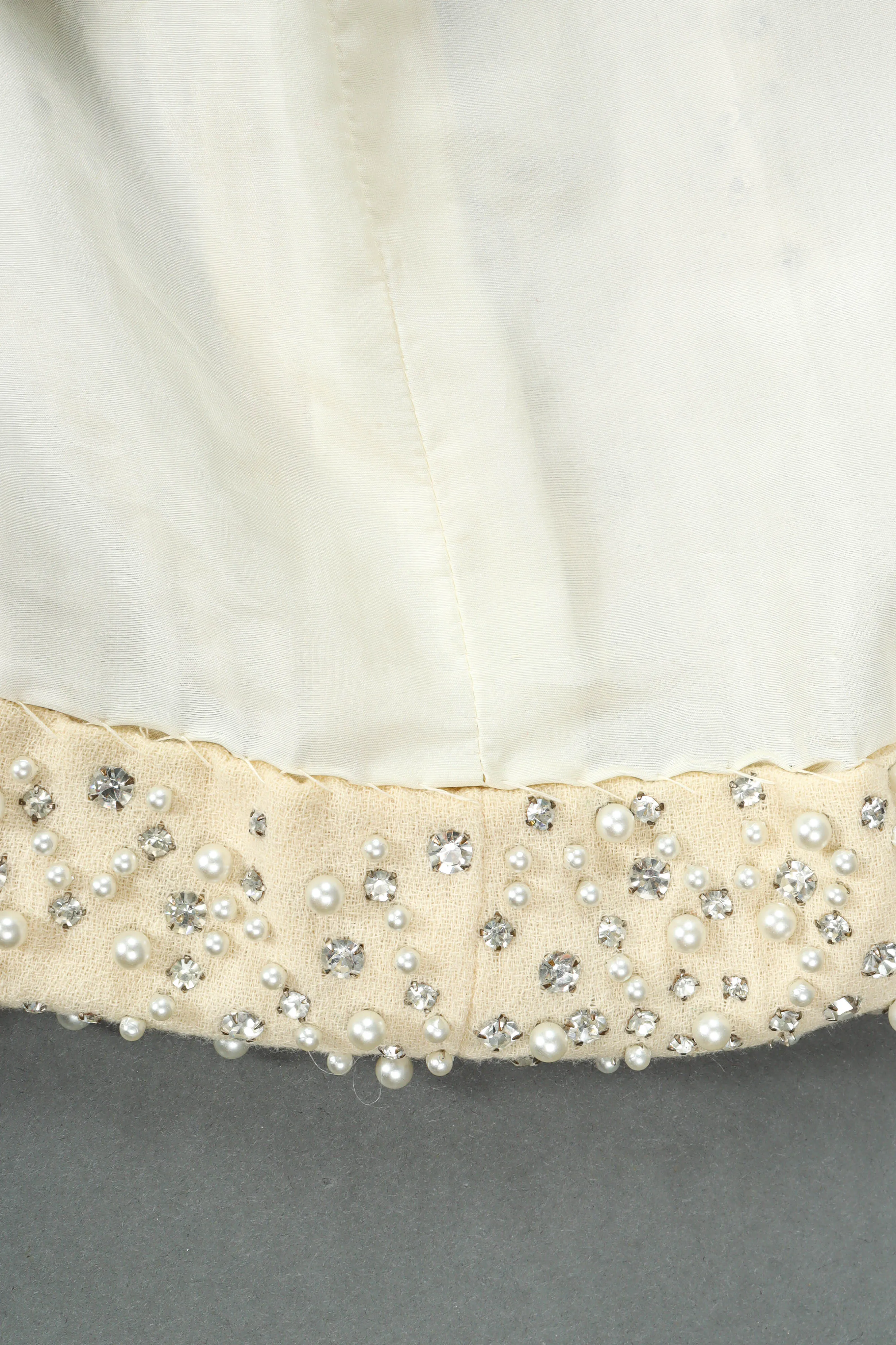 Posh Pearl & Rhinestone Shift Dress