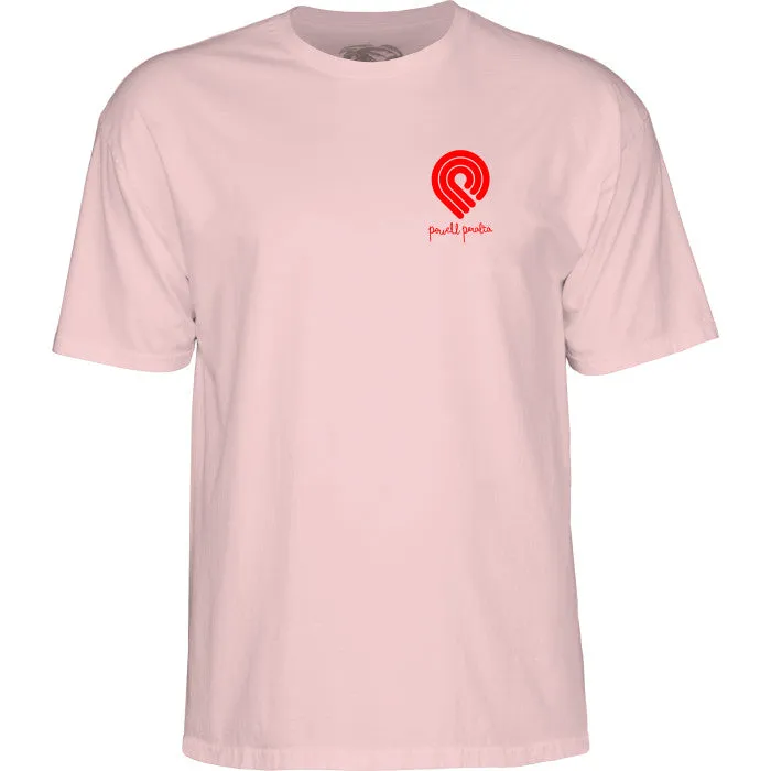 Powell Peralta - Tucking Skeleton T-shirt (Pink)