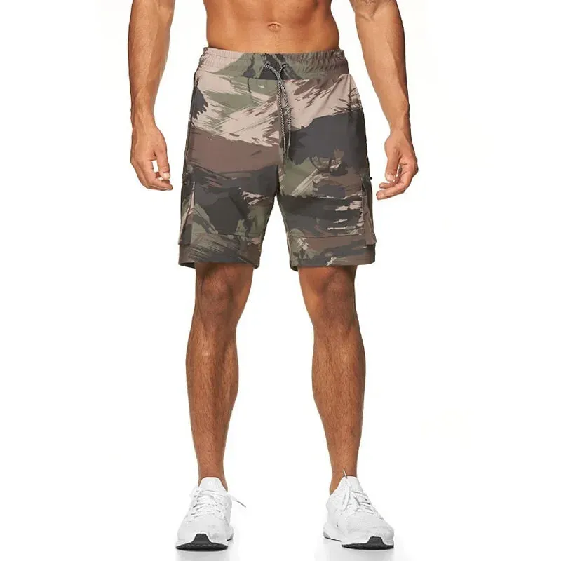 PowerFlex Herren Schnell-Trocken Cargo Shorts