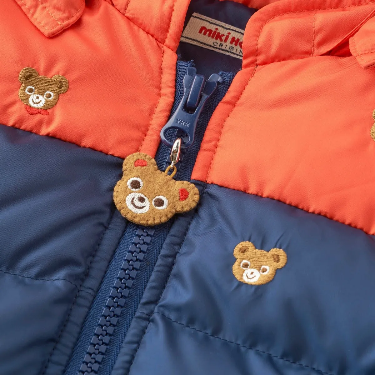 Pucci Bears Embroidered Down Windbreaker