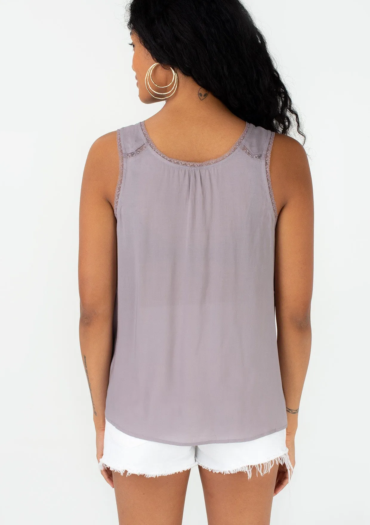 Purple Power Tank-Top