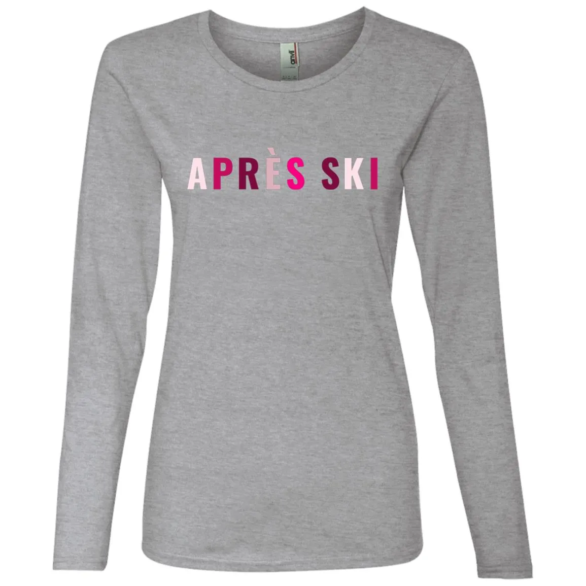"Apres Ski- MULTI" Ladies Lightweight LS T-Shirt