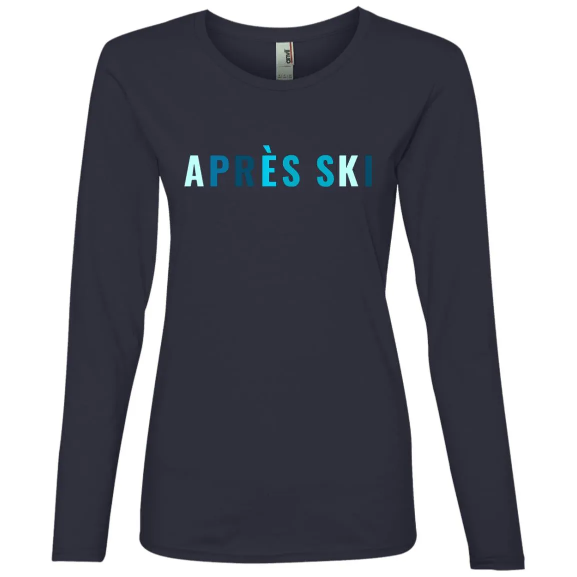 "Apres Ski- MULTI" Ladies Lightweight LS T-Shirt