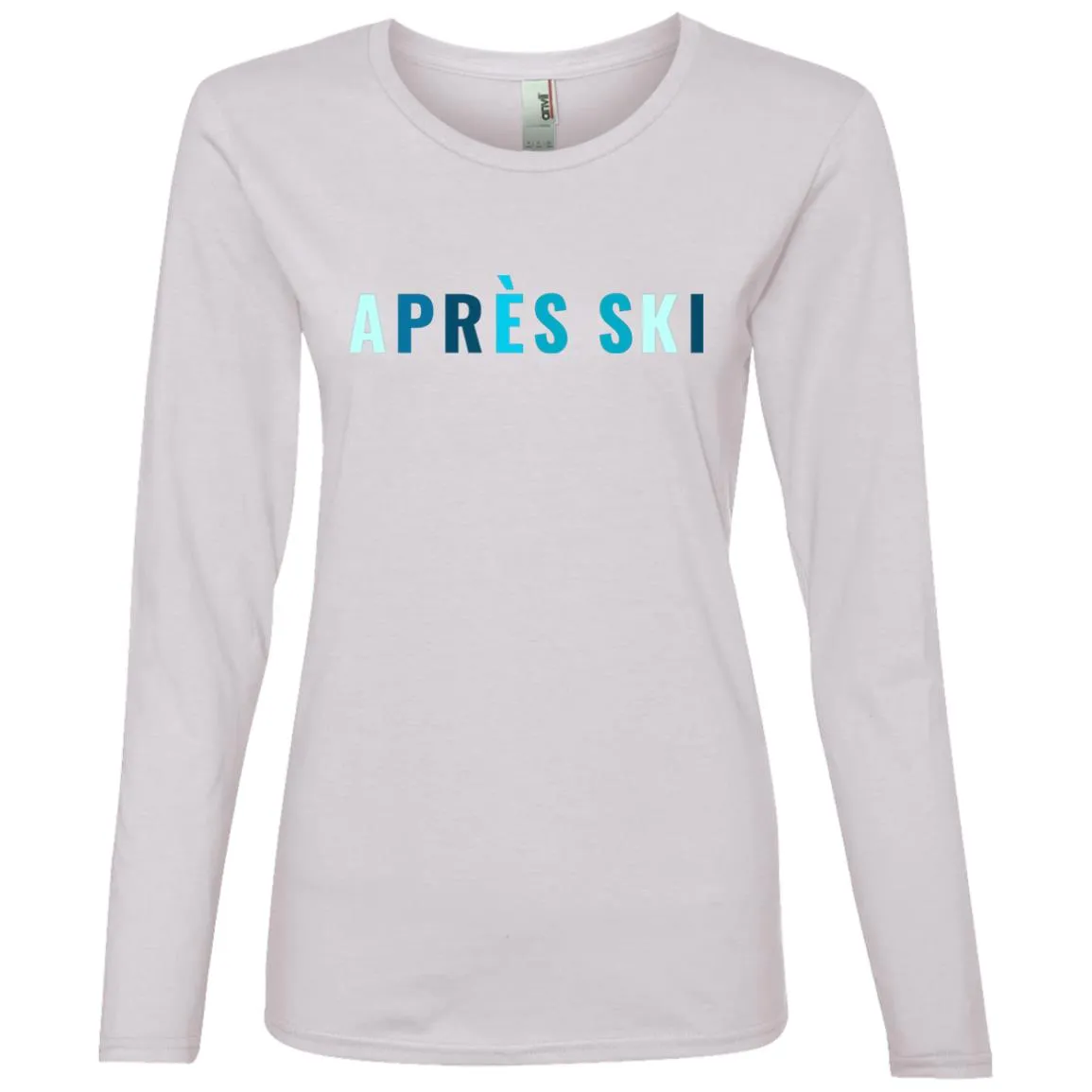 "Apres Ski- MULTI" Ladies Lightweight LS T-Shirt