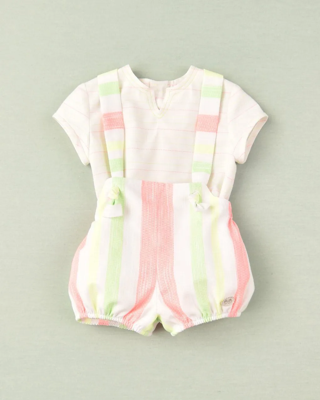 "Micah" Neon Stripe Shirt & Jam Pants