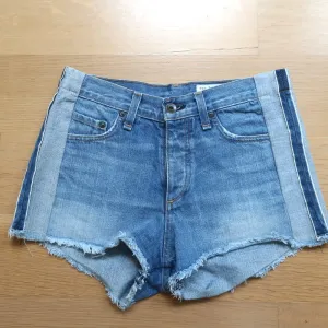 Rag & Bone Cutoff Shorts Marilyn Reverse Selvedge Denim Size 25