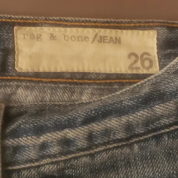 Rag &amp; Bone distressed denim shorts