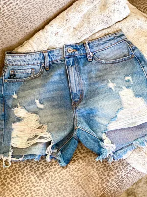 Rainbow Hem Shorts