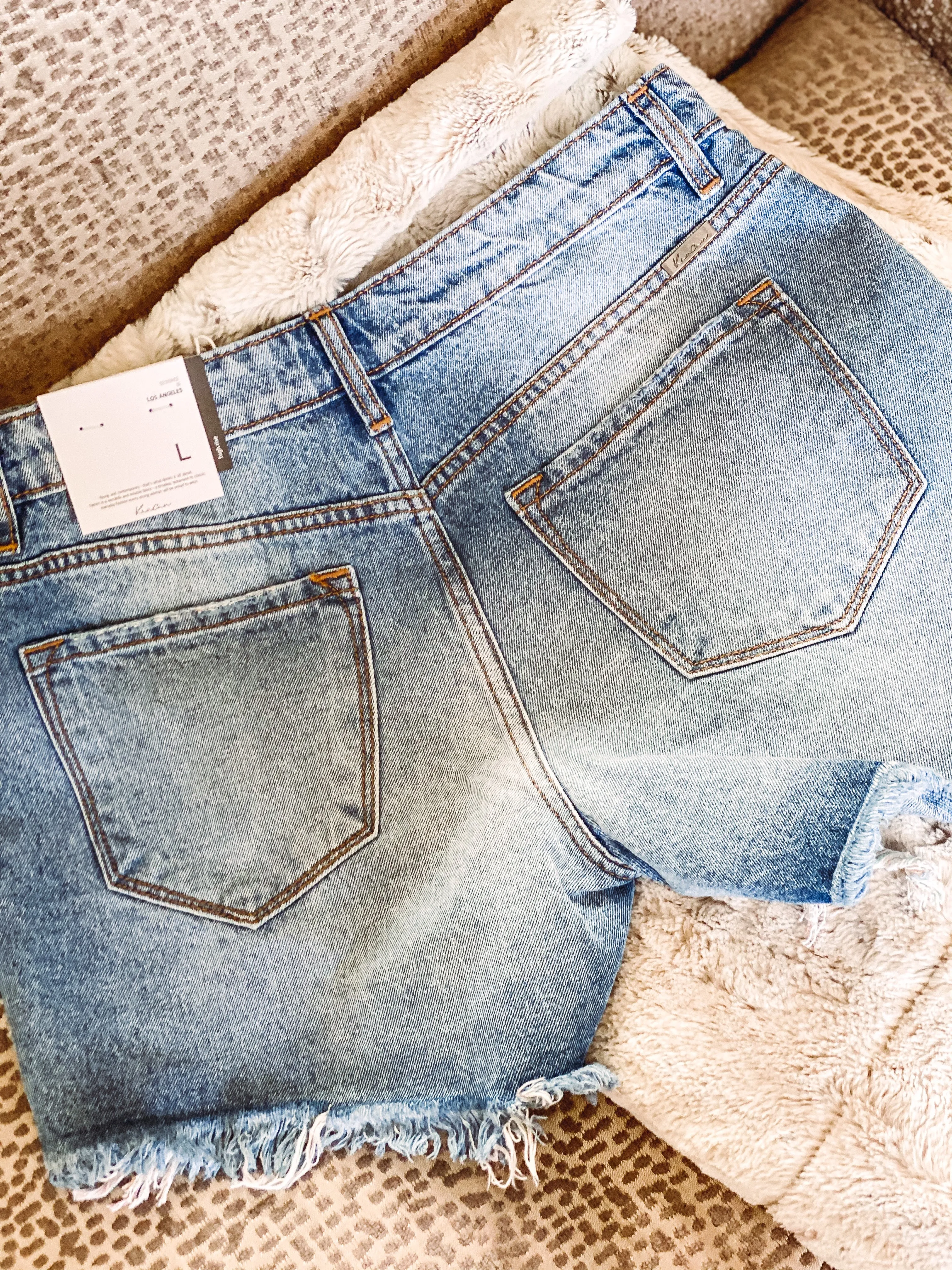 Rainbow Hem Shorts