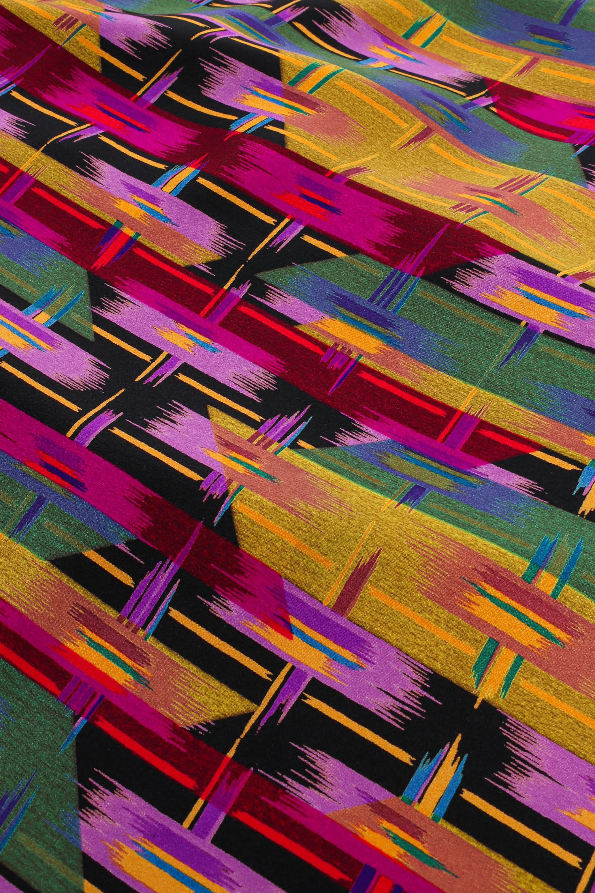 Rainbow Painted Stripe Shift Dress