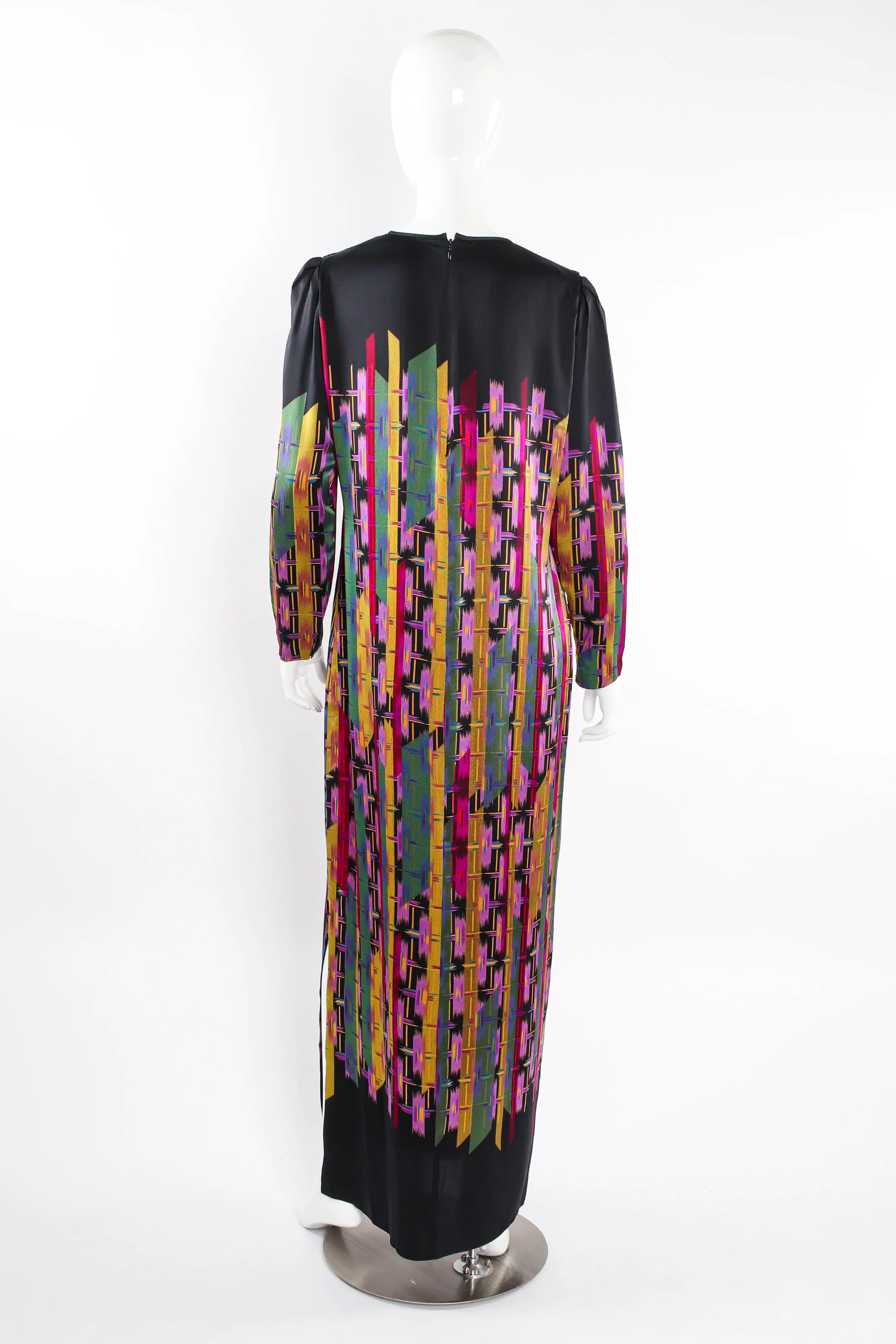 Rainbow Painted Stripe Shift Dress