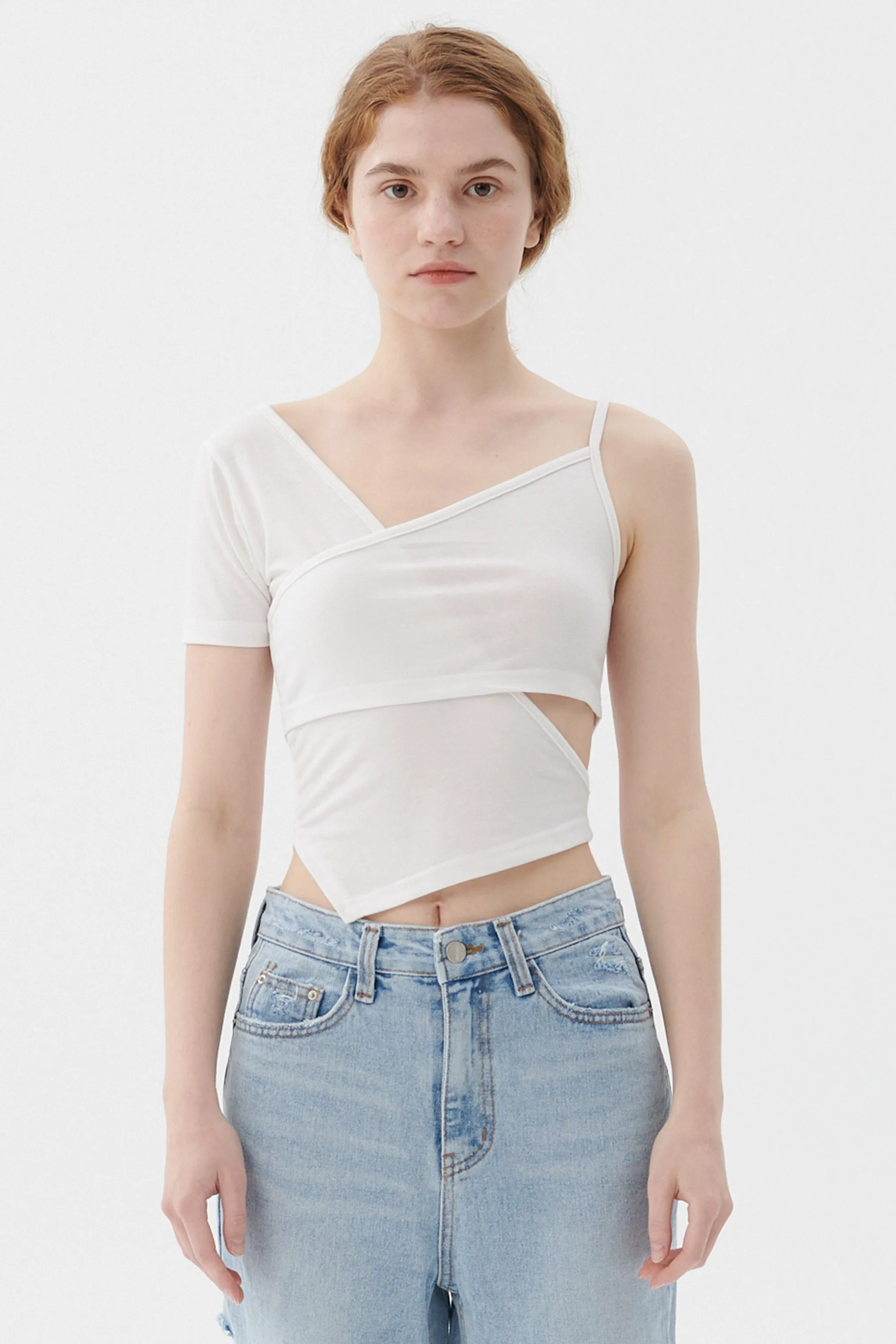 Raine Layered Cutout Top