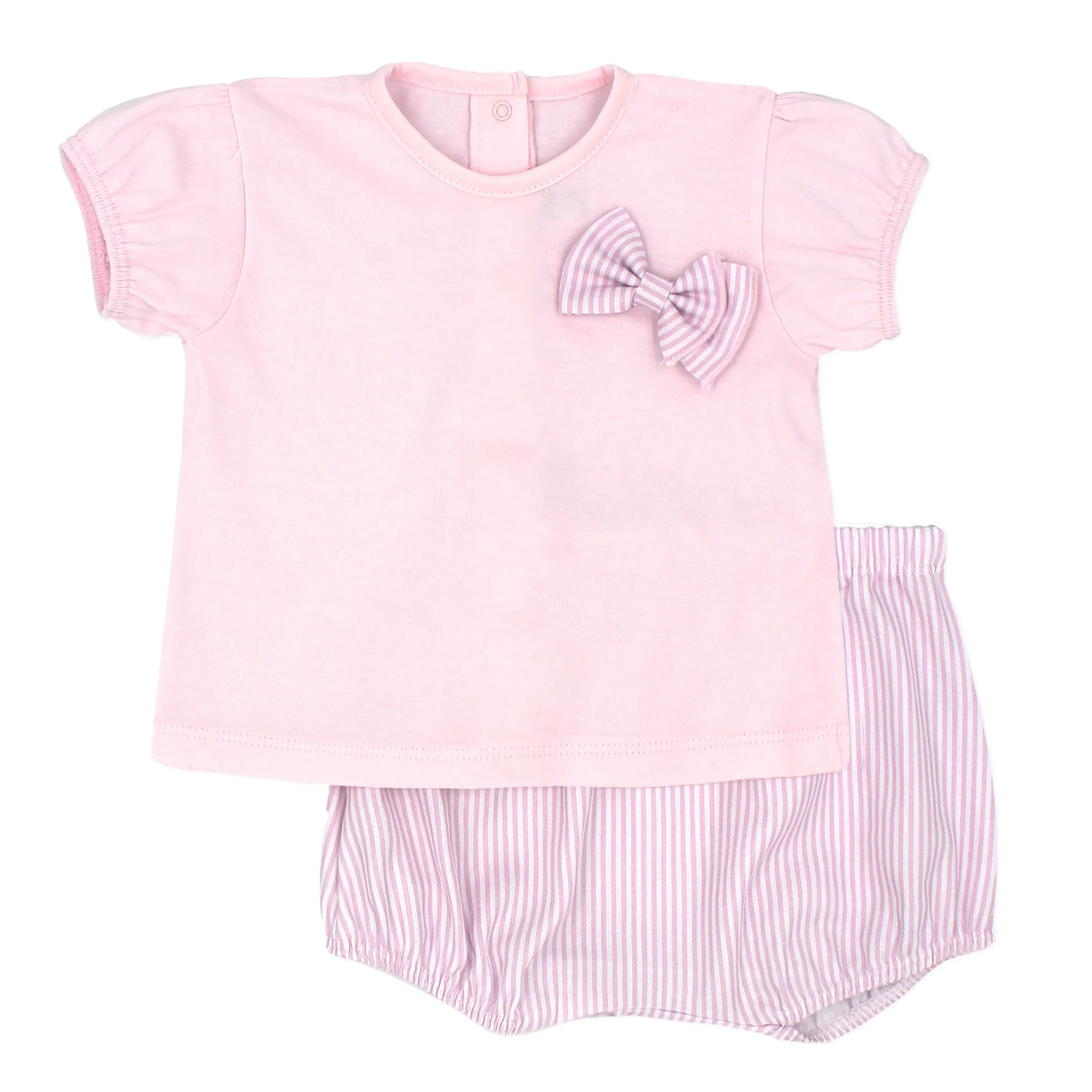 Rapife Girls Pink T-shirt & Jam Pant Set