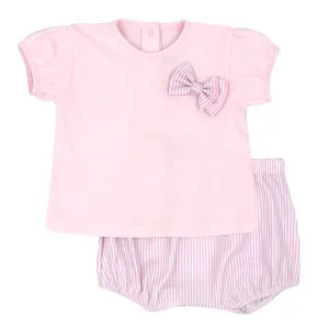 Rapife Girls Pink T-shirt & Jam Pant Set