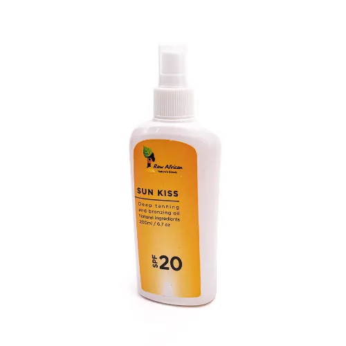 Raw African Sun Kiss Deep Tanning Oil125ml