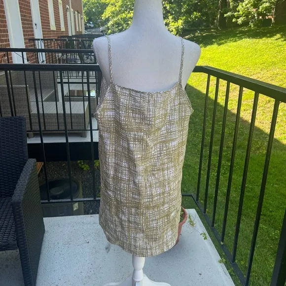 REFORMATION Square Neckline Mini Dress Size Large