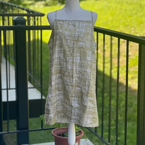 REFORMATION Square Neckline Mini Dress Size Large