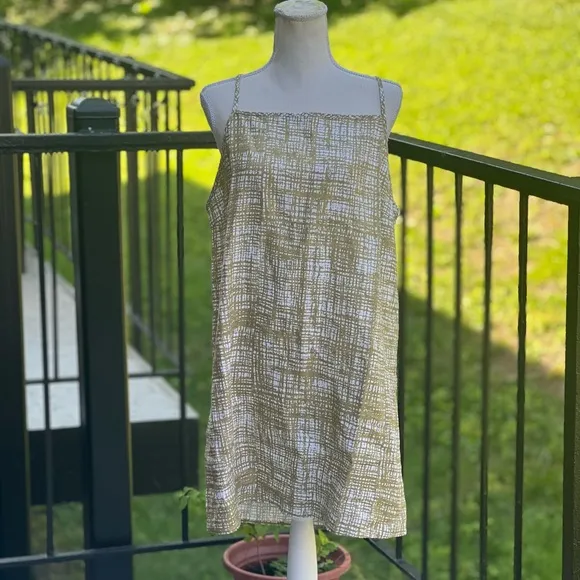REFORMATION Square Neckline Mini Dress Size Large