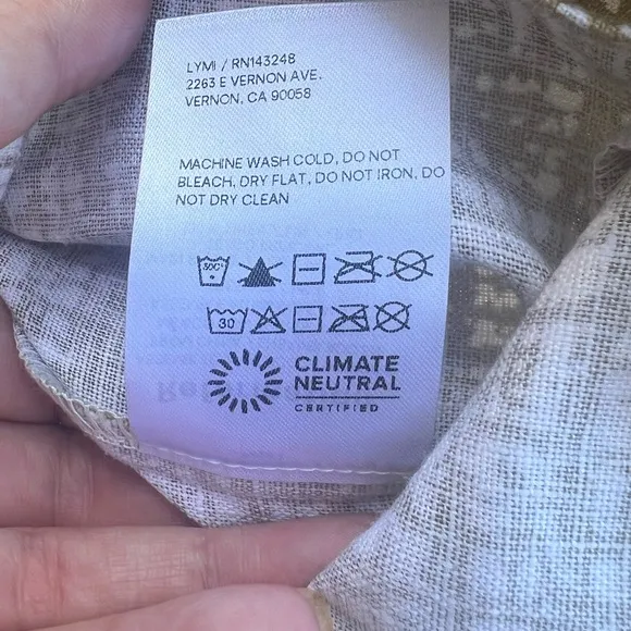 REFORMATION Square Neckline Mini Dress Size Large