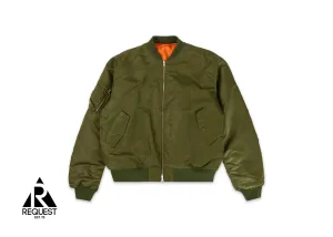 Reverse Psychology Bomber Jacket "Olive"