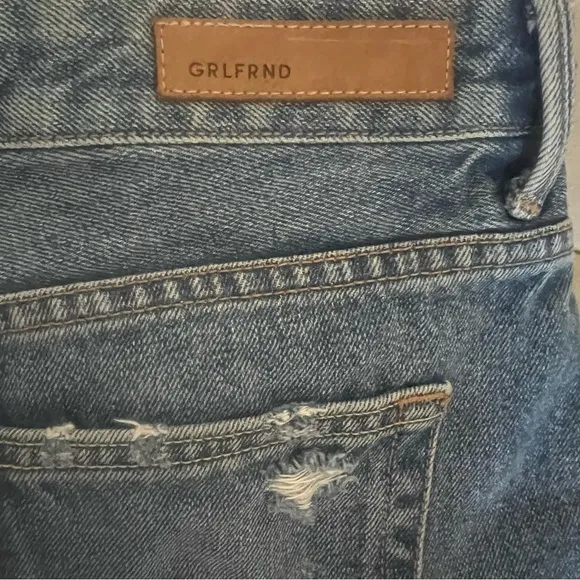 Revolve GRLFRND Jourdan Denim Shorts size 26