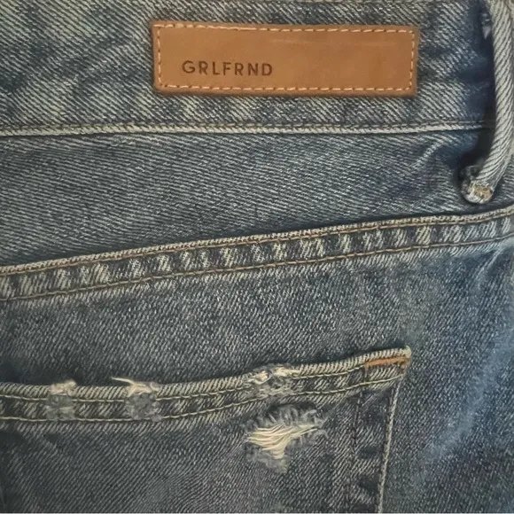 Revolve GRLFRND Jourdan Denim Shorts size 26