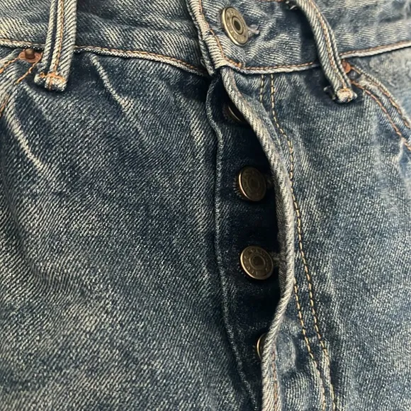 Revolve GRLFRND Jourdan Denim Shorts size 26