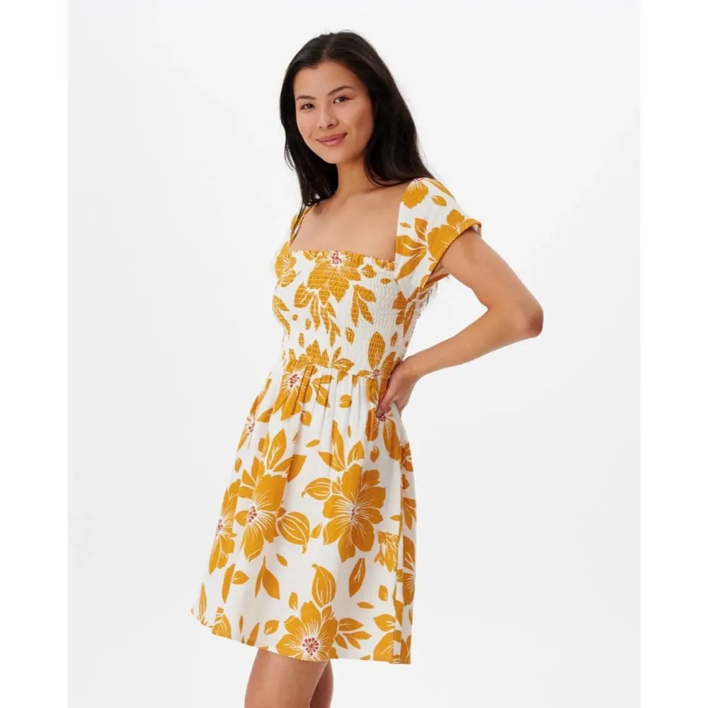 RIP CURL AZALEA MINI DRESS GOLD