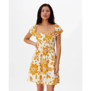 RIP CURL AZALEA MINI DRESS GOLD