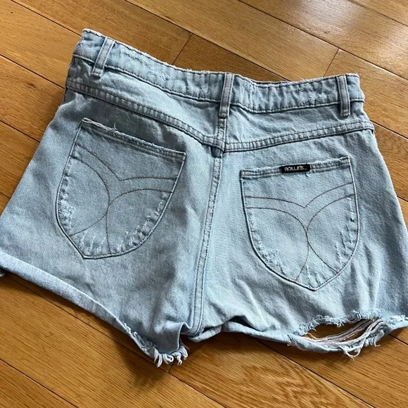 Rolla's Dusters Shorts, Revolve Denim Shorts, Layla Bleach, Women's Size 29