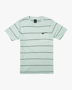 RVCA Mens PTC Stripe II SS Tee
