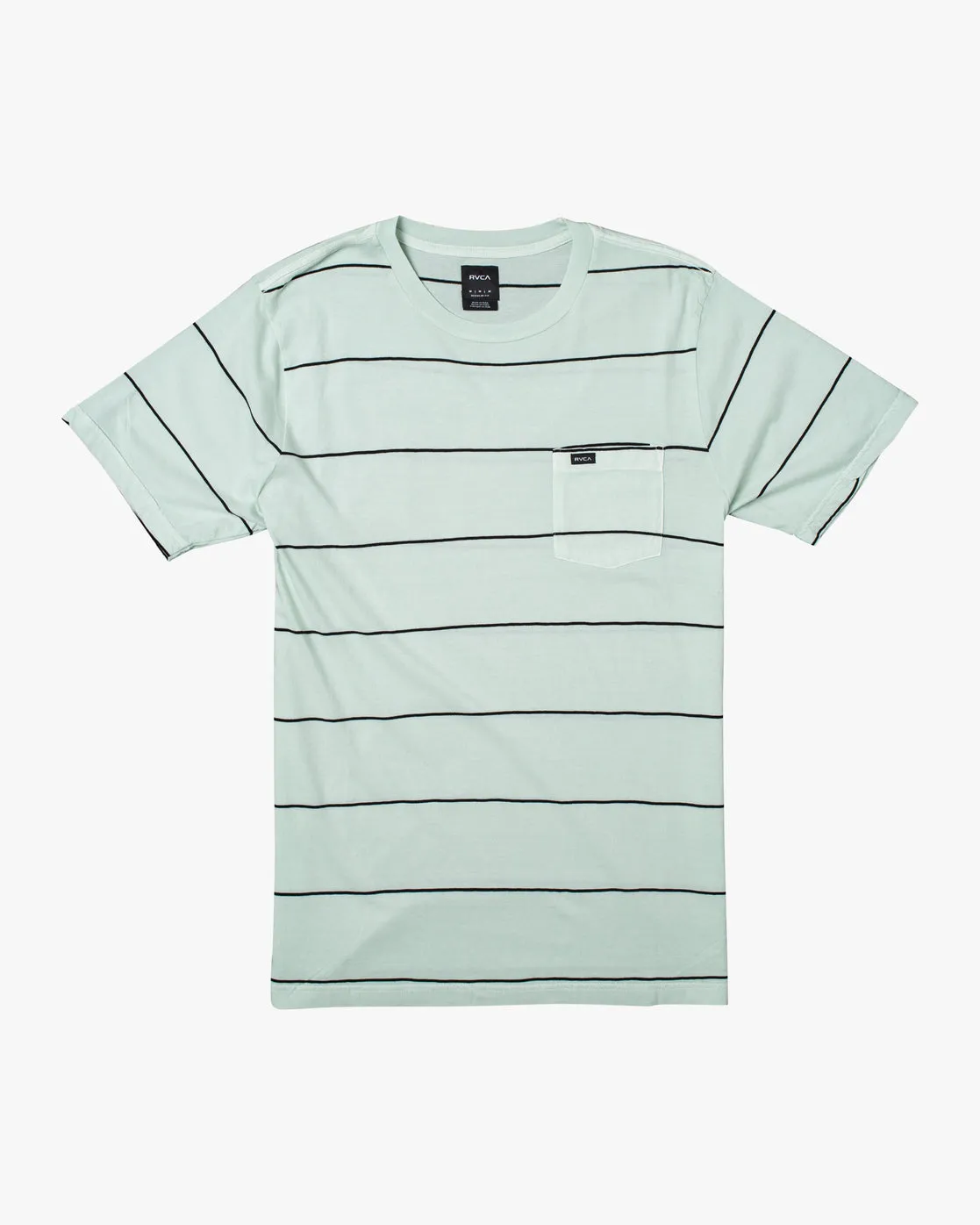 RVCA Mens PTC Stripe II SS Tee