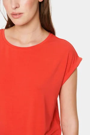 Saint Tropez Adelia T-Shirt - Hibiscus