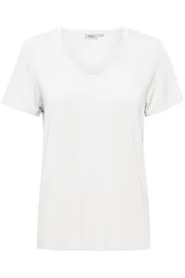 Saint Tropez Adelia V-Neck T-Shirt in Navy