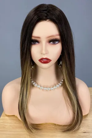 SALE!! "Dolce & Dolce 23" (Caramel Almond) BALAYAGE BELLE TRESS Luxury Wig