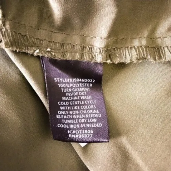 Sanctuary Lightweight Anorak Jacket in Green Size Medium